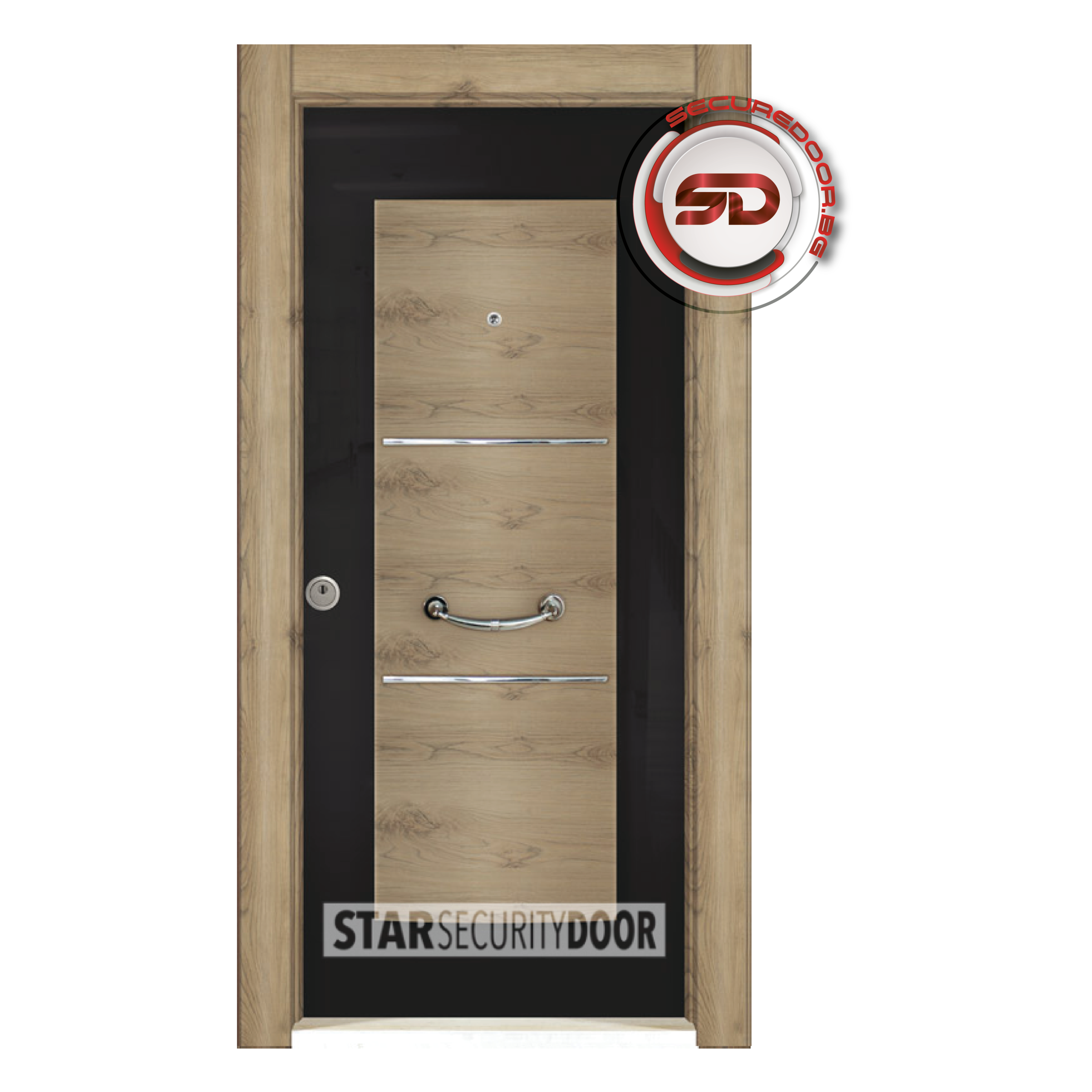SM 5112 Черен асос - Врати Шумен | Входни и интериорни врати - SecureDoor